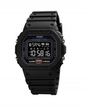 Mężczyźni sportowy Funkcjonalny kwarcowy cyfrowe Zegarek Timer SKMEI 1743BK Czarny Dial 49mm