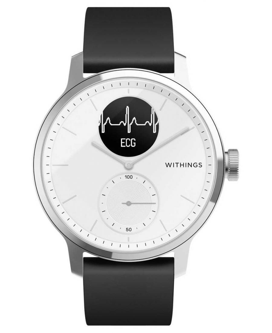 Men Sports Functional Quartz Watch Withings HWA09-model 3-All-Int White Dial