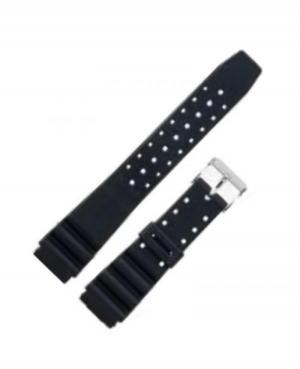 Watch Strap Diloy C20 to fit Casio Plastic / Rubber czarny Tworzywo sztuczne/guma Czarny 21,50 mm image 1