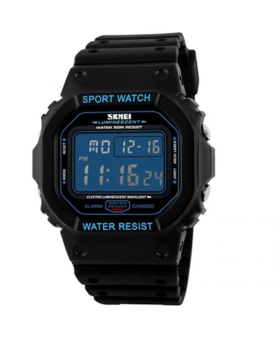 Mężczyźni sportowy Funkcjonalny kwarcowy cyfrowe Zegarek Budzik SKMEI 1134BU Niebieska Dial 40mm