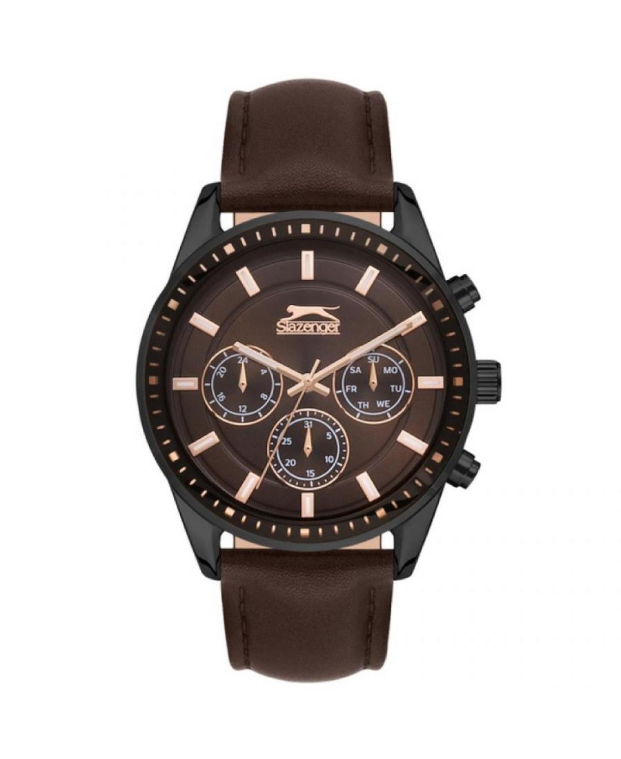 Men Classic Quartz Watch Slazenger SL.9.6562.2.05 Brown Dial