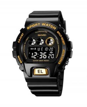Men Sports Functional Quartz Digital Watch Alarm SKMEI 1813BKGD Black Dial 54mm
