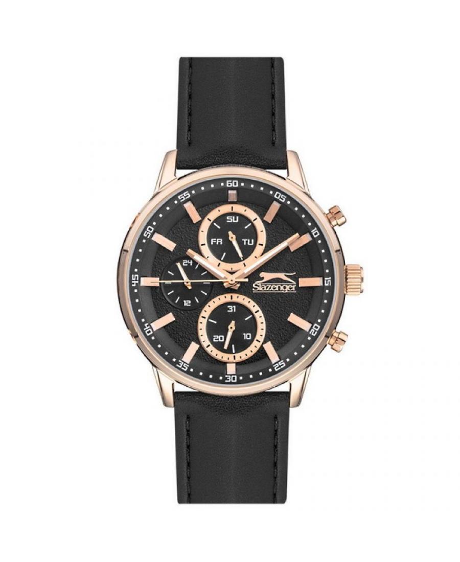 Men Classic Quartz Watch Slazenger SL.9.6564.2.05 Black Dial