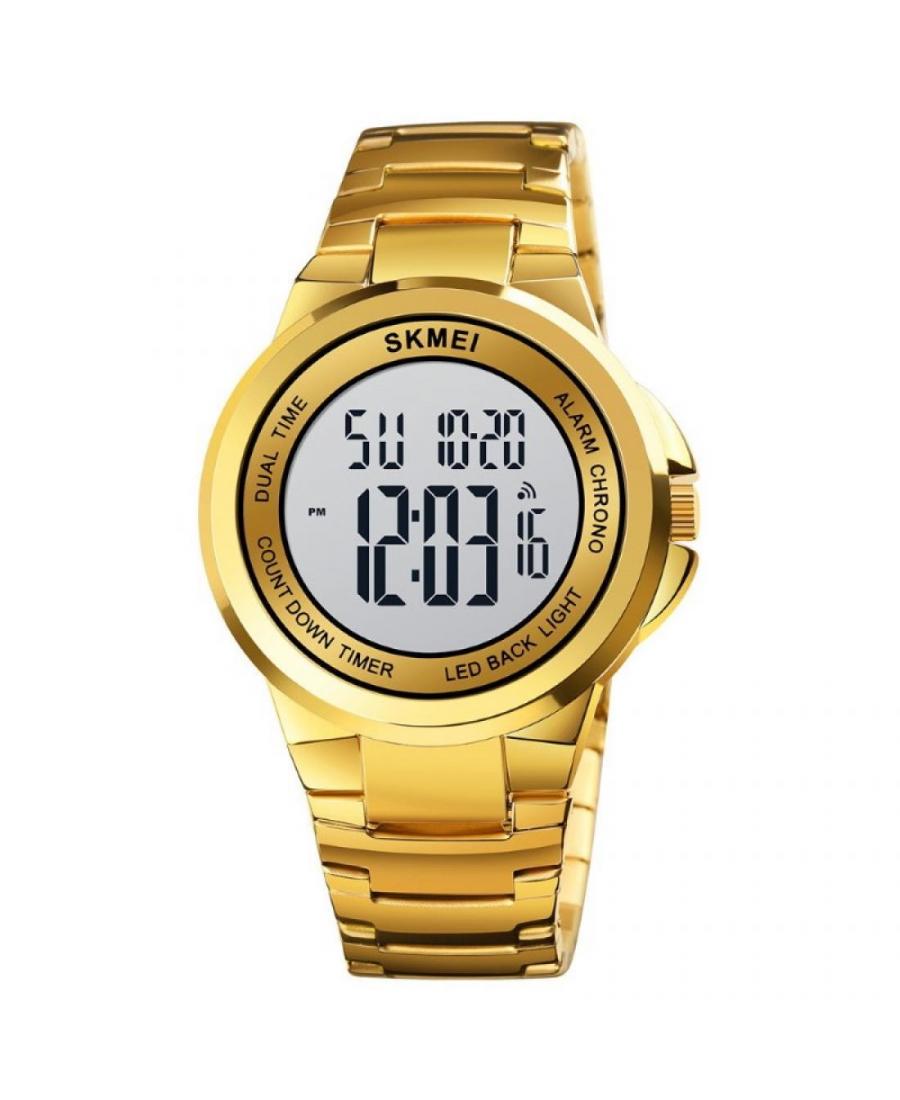 Men Functional Quartz Digital Watch Timer SKMEI 1712GDWT Grey Dial 45mm