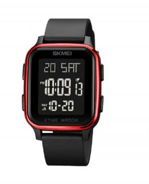 Men Sports Functional Quartz Digital Watch Timer SKMEI 1858RD Black Dial 51mm