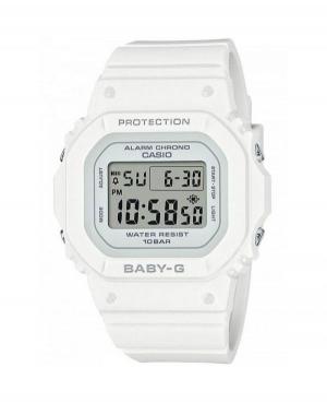Men Japan Quartz Digital Watch Timer CASIO BGD-565-7ER G-Shock White Dial 42mm