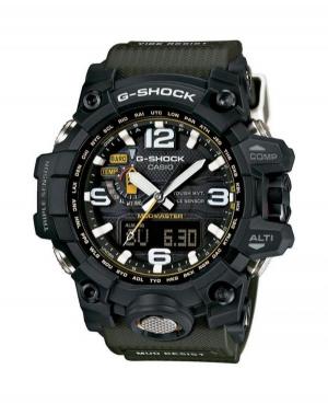 Mężczyźni Diver Luxury Japonia bateria słoneczna cyfrowe Zegarek Chronograf CASIO GWG-1000-1A3ER G-Shock Czarny Dial 56mm