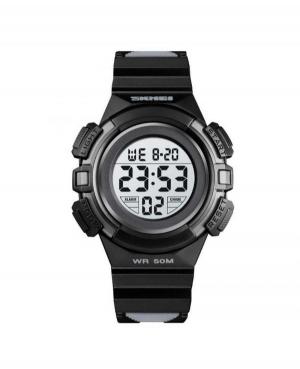 Men Sports Quartz Digital Watch Alarm SKMEI 1559BK Grey Dial 39mm