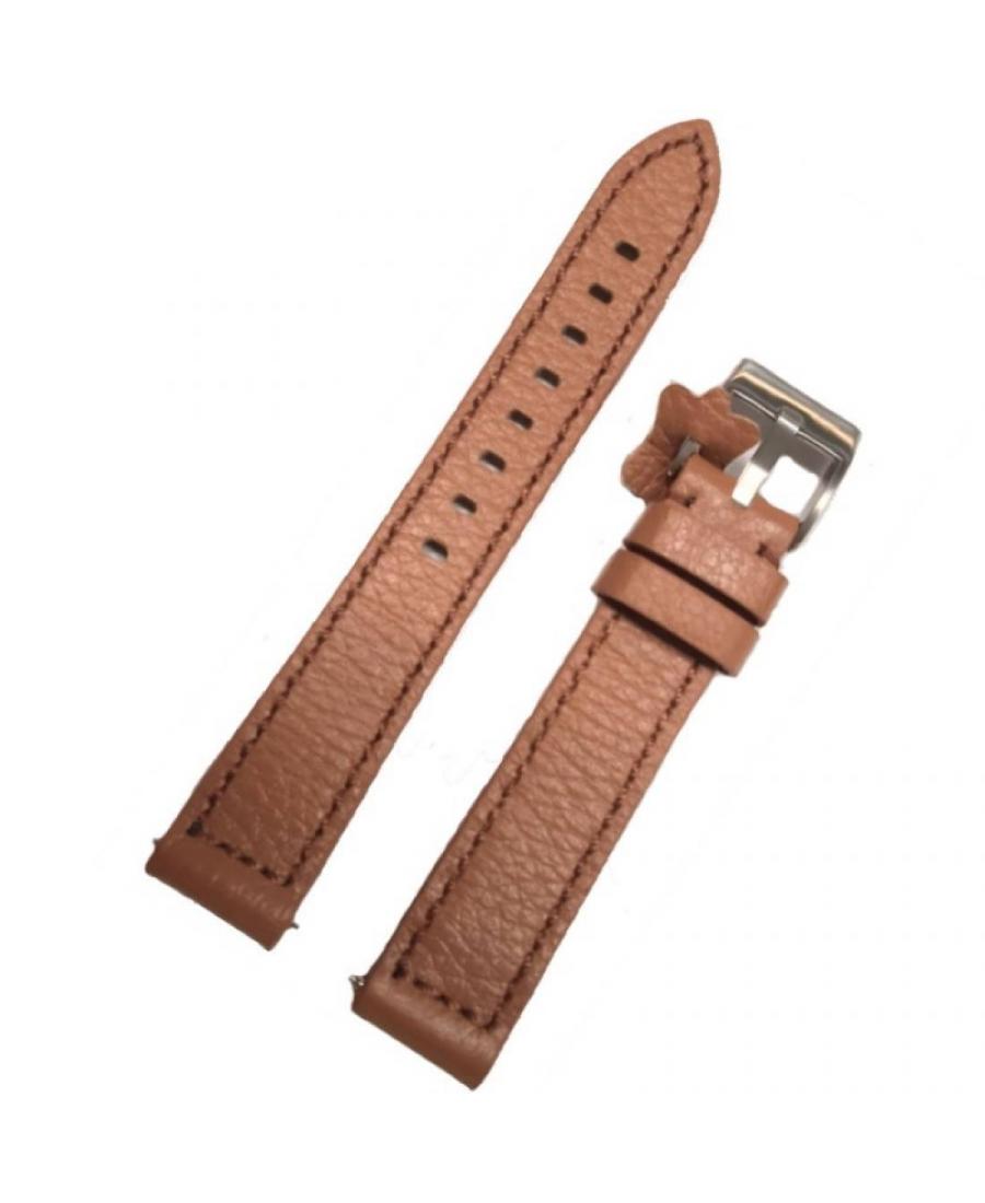 Watch Strap Diloy 404.03.22 Brown 22 mm