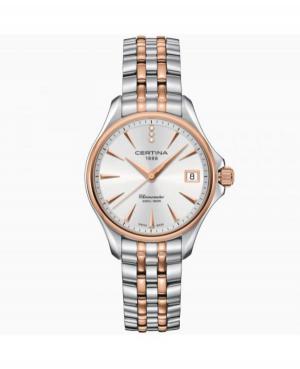 Women Swiss Classic Quartz Watch Certina C032.051.22.036.00 Silver Dial