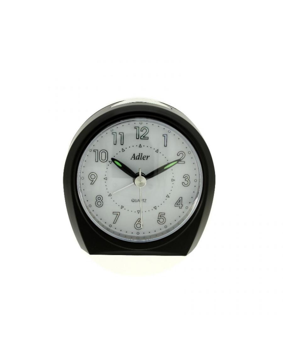 ADLER 40110 BLACK alarm clock Plastic Black