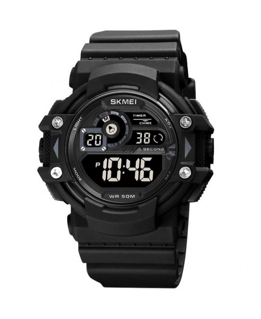 Mężczyźni sportowy Funkcjonalny kwarcowy cyfrowe Zegarek Timer SKMEI 1778BKBK Czarny Dial 50mm