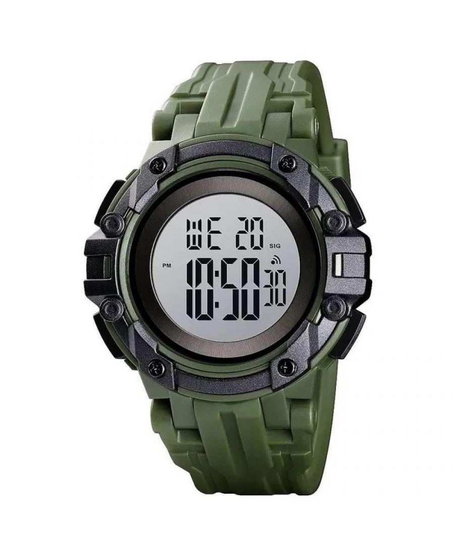 Mężczyźni sportowy Funkcjonalny kwarcowy cyfrowe Zegarek Budzik SKMEI 1545AG Szary Dial 48mm