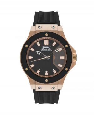 Mężczyźni Moda sportowy kwarcowy analogowe Zegarek SLAZENGER SL.9.6572.1.05 Czarny Dial 45mm