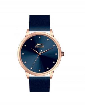 Kobiety klasyczny kwarcowy analogowe Zegarek SLAZENGER SL.9.2051.3.02 Niebieska Dial 34mm
