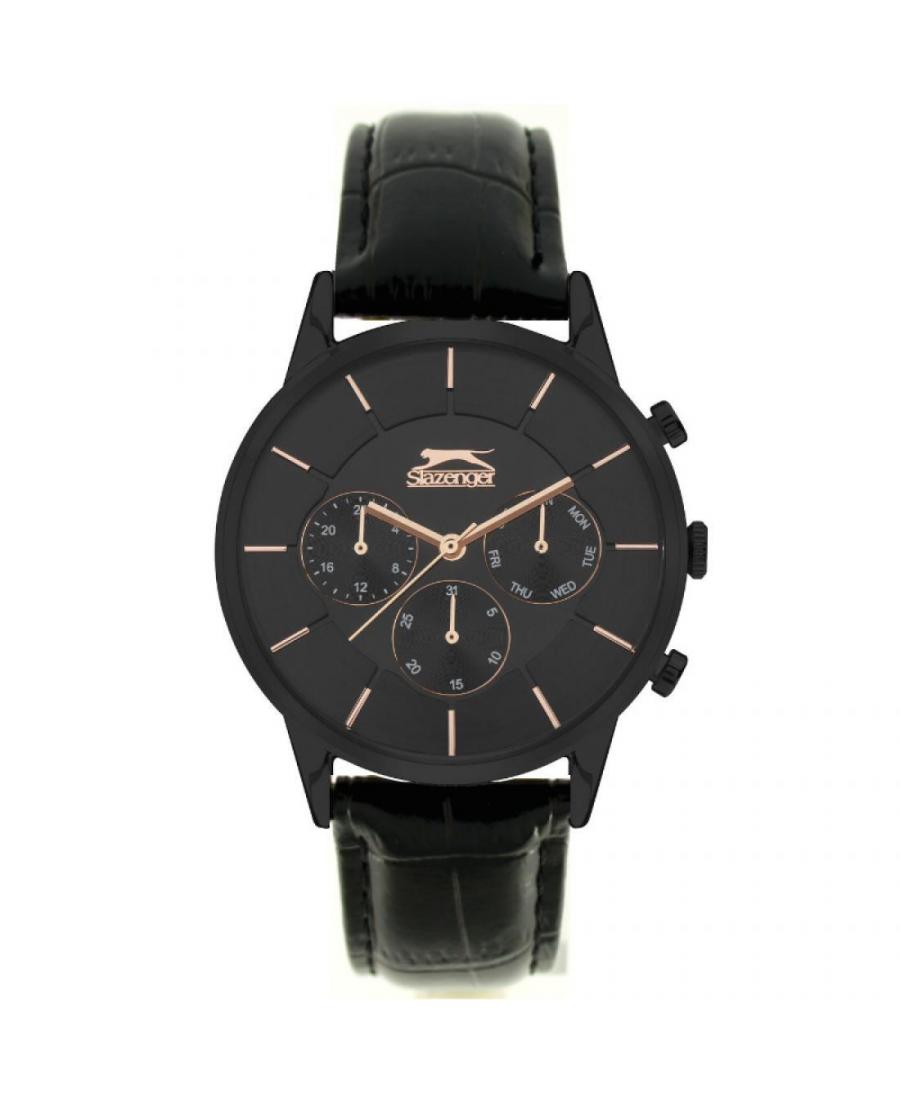 Men Classic Quartz Watch Slazenger SL.9.2020.2.02 Black Dial