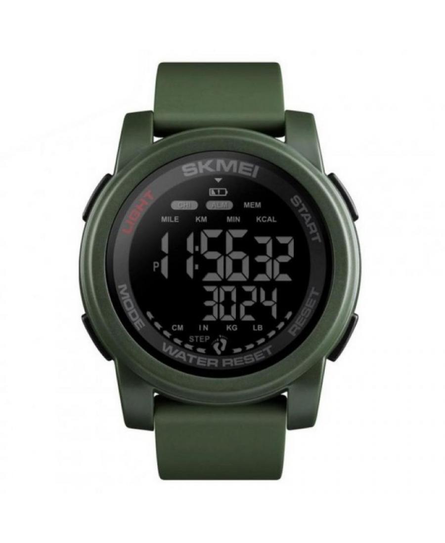 Men Sports Functional Quartz Digital Watch Timer SKMEI 1257AG Black Dial 50mm