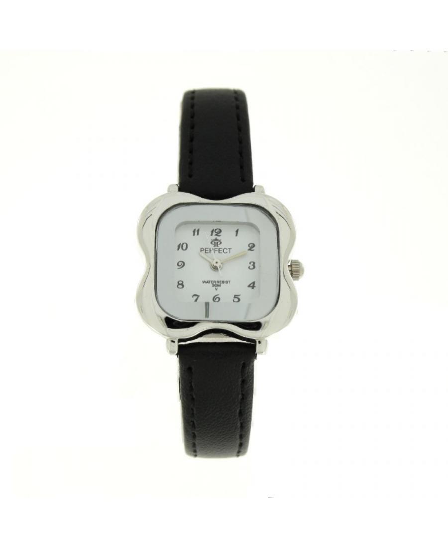 Kobiety klasyczny kwarcowy analogowe Zegarek PERFECT PRF-K01-062 Biały Dial 26mm