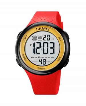 Men Sports Functional Quartz Digital Watch Timer SKMEI 1856RD Grey Dial 46mm