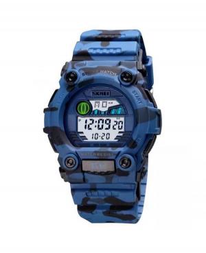 Men Sports Functional Quartz Digital Watch Alarm SKMEI 1635CMBU Grey Dial 49mm