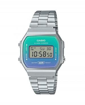 Men Japan Functional Quartz Watch Casio A168WER-2AEF Multicolor Dial