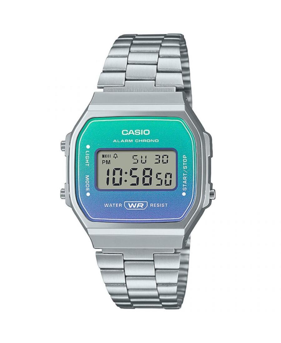 Men Japan Functional Quartz Watch Casio A168WER-2AEF Multicolor Dial