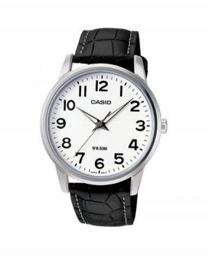Men Fashion Classic Japan Quartz Analog Watch CASIO MTP-1303PL-7BVEG White Dial 47mm