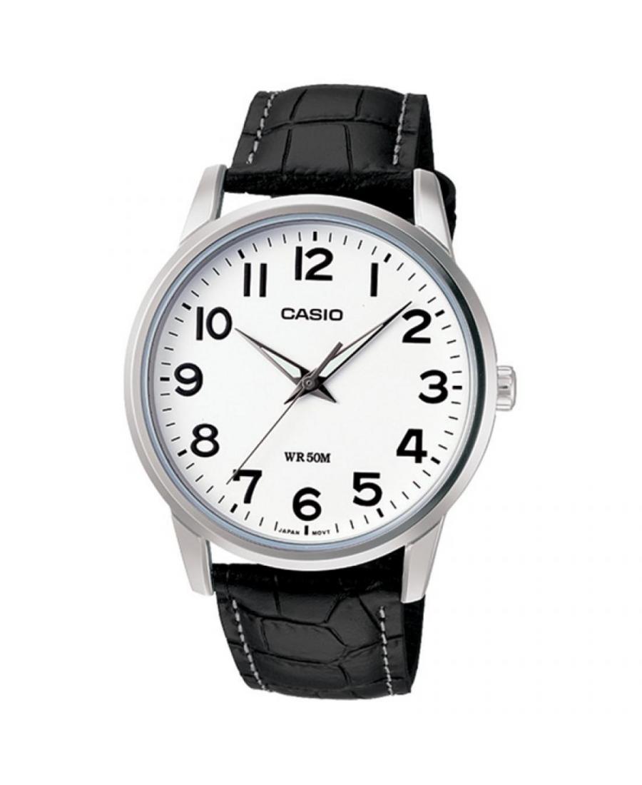 Men Japan Fashion Classic Quartz Watch Casio MTP-1303PL-7BVEG White Dial