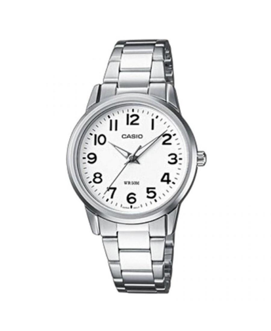 Kobiety Japonia klasyczny kwarcowy Zegarek Casio LTP-1303PD-7BVEG Biały Wybierz