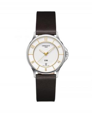 Women Swiss Classic Quartz Watch Certina C039.251.17.017.01 White Dial