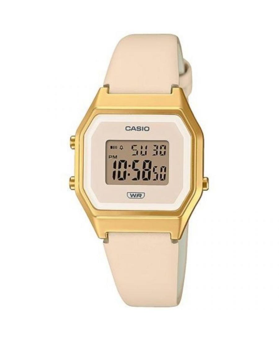 Women Quartz Watch Casio LA680WEGL-4EF Golden Dial