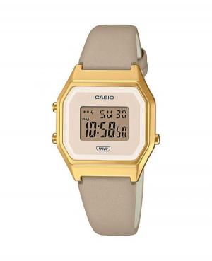 Women Japan Quartz Digital Watch Alarm CASIO LA680WEGL-5EF Golden Dial 33mm