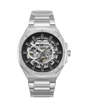 Men Automatic Analog Watch Skeleton KENNETH COLE KCWGL2217304 Black Dial 43.5mm