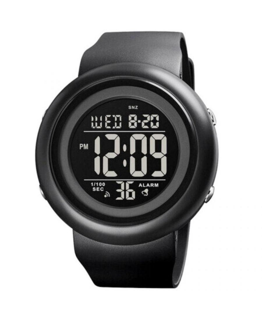 Mężczyźni sportowy Funkcjonalny kwarcowy cyfrowe Zegarek Timer SKMEI 1786BKBK Czarny Dial 50mm