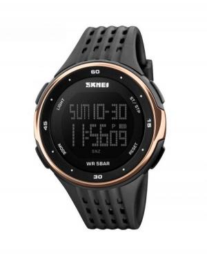 Men Sports Functional Quartz Digital Watch Timer SKMEI 1219RG Black Dial 45mm