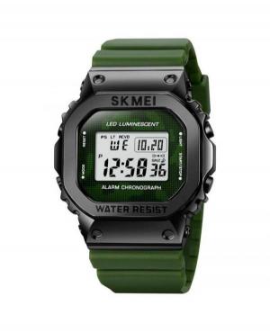 Men Sports Functional Quartz Digital Watch Alarm SKMEI 1851AG Green Dial 50mm
