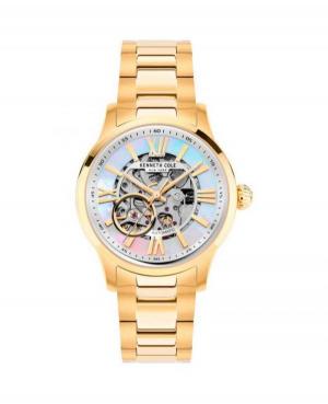 Women Automatic Analog Watch Skeleton KENNETH COLE KCWLL2105503 Mother of Pearl Dial 36mm