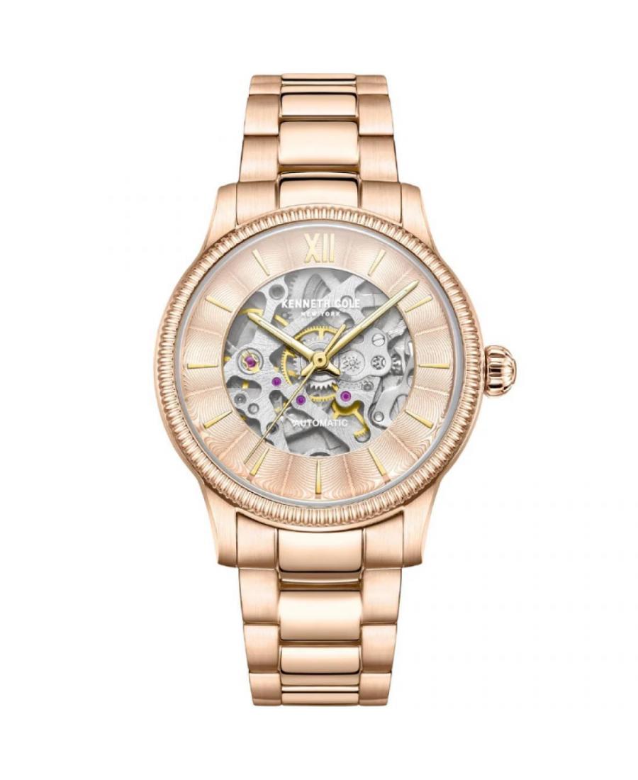 Women Automatic Watch Kenneth Cole KCWLL2219401 Rosegold Dial