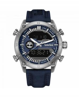 Mężczyźni sportowy kwarcowy cyfrowe Zegarek Chronograf TIMBERLAND TDWGP2201901 Niebieska Dial 46mm