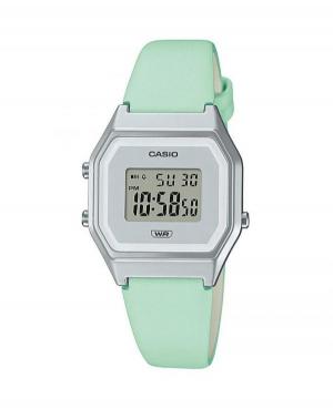 Women Japan Quartz Digital Watch Alarm CASIO LA680WEL-3EF Grey Dial 33mm