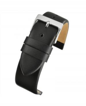 Watch Strap LBS Black Calf Extra Long WX100.01.26.W Skóra czarny Skórzany Czarny 26 mm