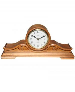 ADLER 12003O Table clock quartz Wood Oak Drewno Dąb image 1