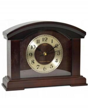 ADLER 22086W Table clock quartz Wood Walnut