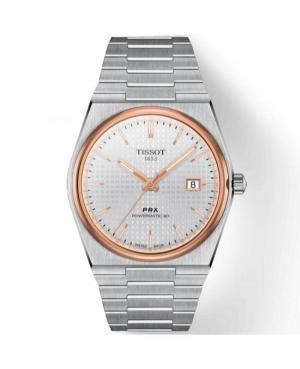 Men Classic Luxury Swiss Automatic Analog Watch TISSOT T137.407.21.031.00 Silver Dial 39.5mm