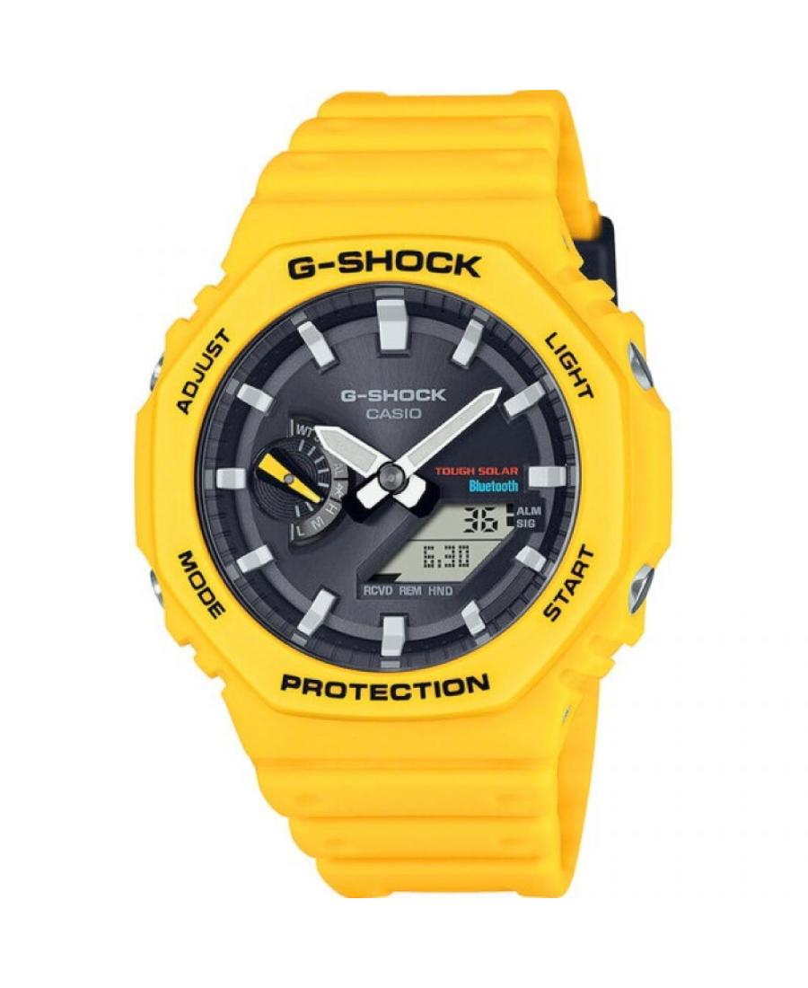 Men Japan Sports Functional Eco-Drive Watch Casio GA-B2100C-9AER G-Shock Black Dial