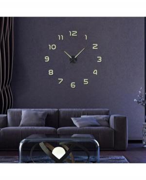 JULMAN Extra Large Wall Clock - Hands T4302L czarny Metal Czarny