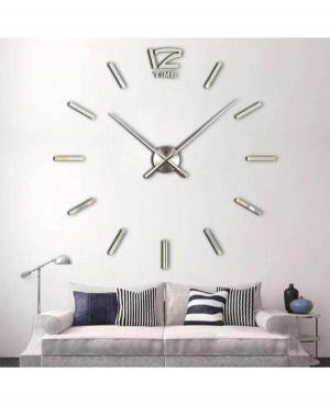 JULMAN Extra Large Wall Clock - Hands T4310S Metal Steel color