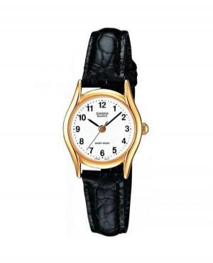 Kobiety klasyczny Japonia kwarcowy analogowe Zegarek CASIO LTP-1154PQ-7BEG Biały Dial 23mm