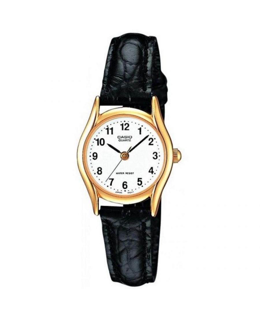 Kobiety klasyczny Japonia kwarcowy analogowe Zegarek CASIO LTP-1154PQ-7BEG Biały Dial 23mm