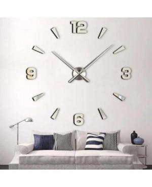 JULMAN Large Wall Clock - Hands T4236S Metal Steel color